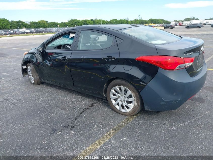 2012 Hyundai Elantra Gls VIN: 5NPDH4AE3CH141504 Lot: 37572266