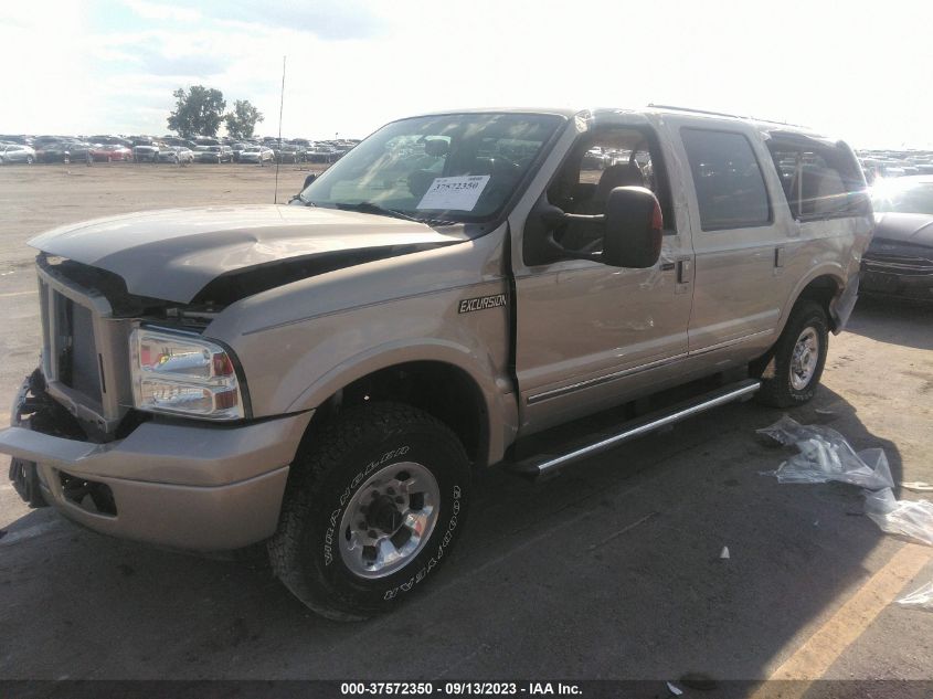 2005 Ford Excursion Limited VIN: 1FMSU43P25ED26238 Lot: 37572350