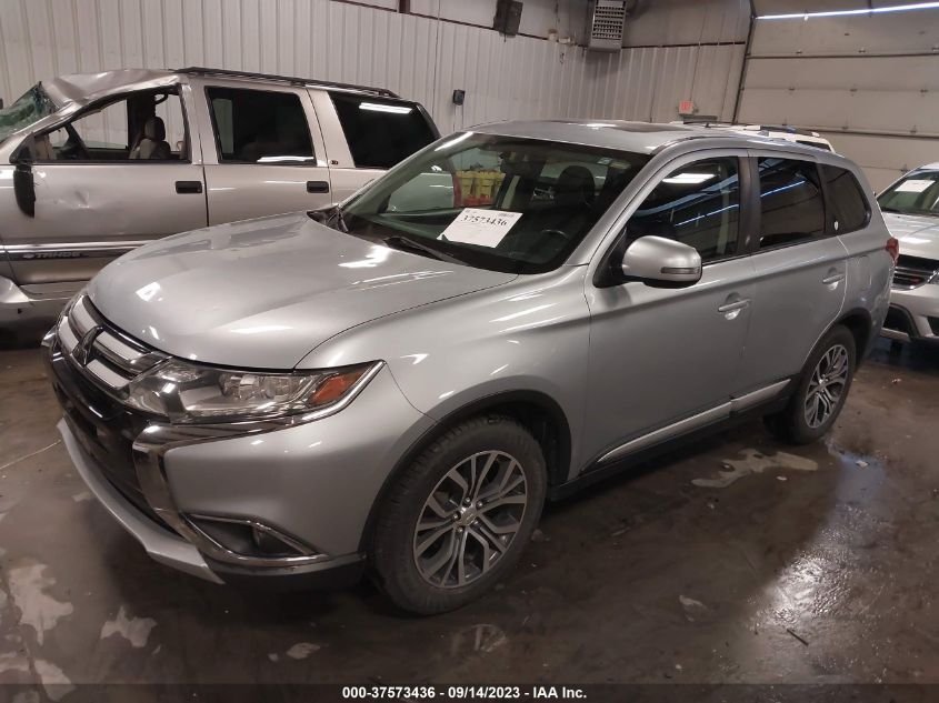 2017 Mitsubishi Outlander Sel/Se VIN: JA4AZ3A35HZ019472 Lot: 37573436