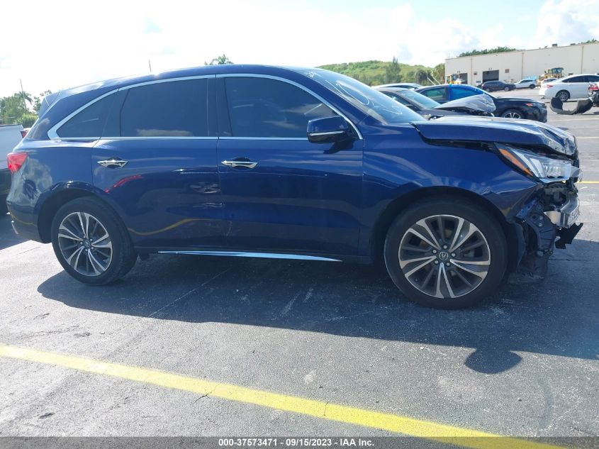 2019 Acura Mdx Tech Pkg VIN: 5J8YD3H51KL005851 Lot: 37573471