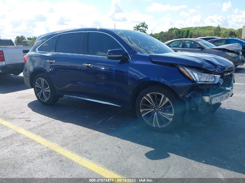 5J8YD3H51KL005851 2019 Acura Mdx Tech Pkg