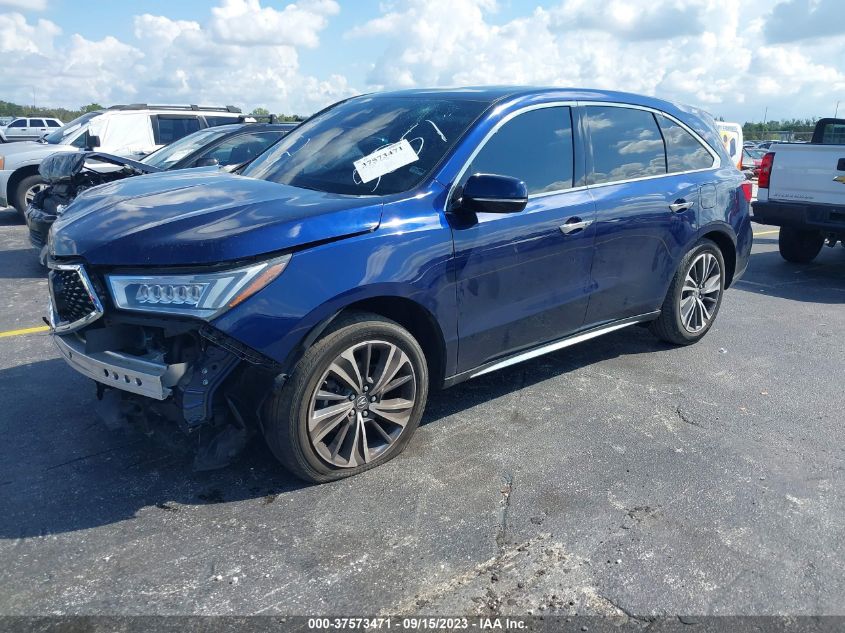 5J8YD3H51KL005851 2019 Acura Mdx Tech Pkg