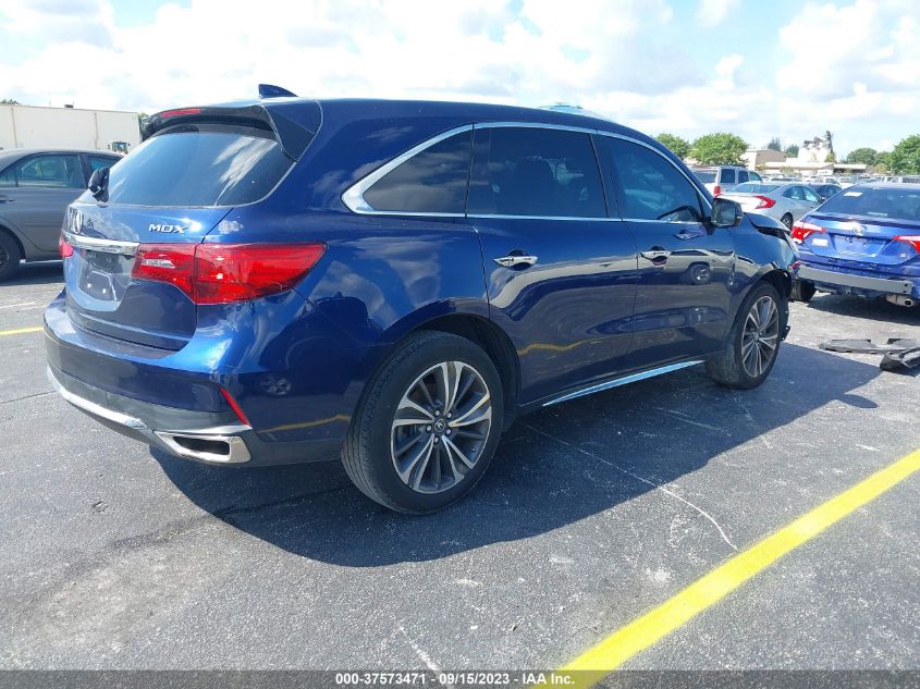 2019 Acura Mdx Tech Pkg VIN: 5J8YD3H51KL005851 Lot: 37573471