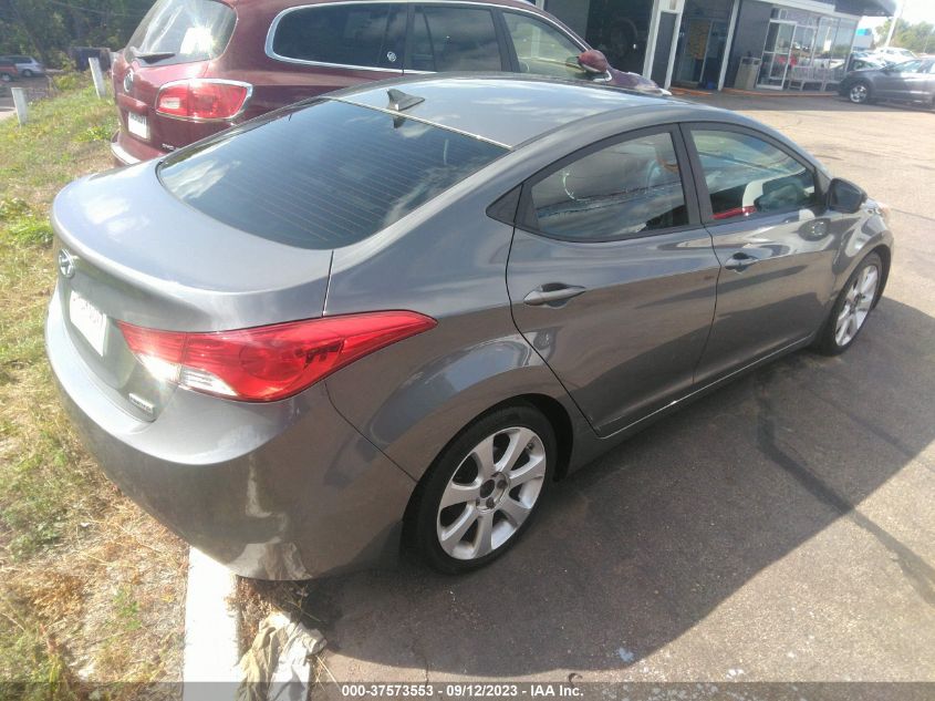 2013 Hyundai Elantra Limited VIN: 5NPDH4AE2DH229915 Lot: 37573553