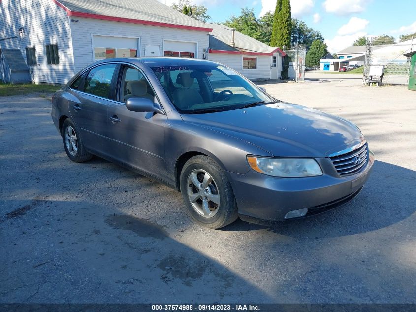 2007 Hyundai Azera Gls VIN: KMHFC46D27A202826 Lot: 37574985