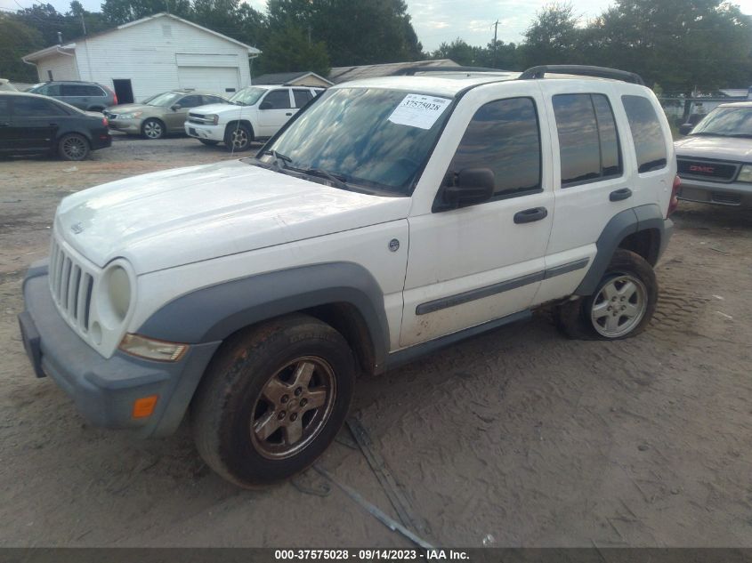 2005 Jeep Liberty Sport VIN: 1J4GL48K45W508828 Lot: 37575028