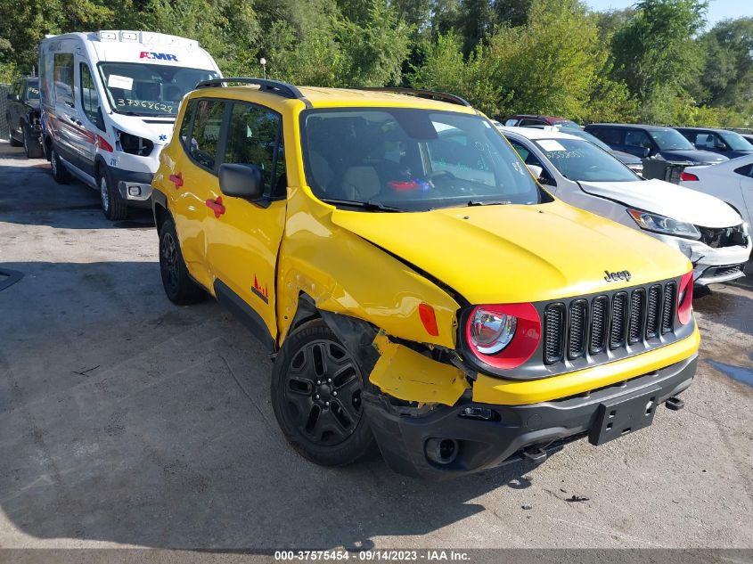 2018 Jeep Renegade Upland Edition VIN: ZACCJBAB0JPH94581 Lot: 37575454