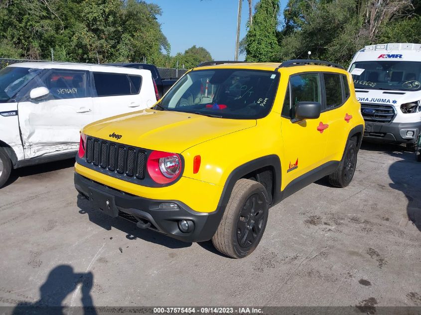 2018 Jeep Renegade Upland Edition VIN: ZACCJBAB0JPH94581 Lot: 37575454