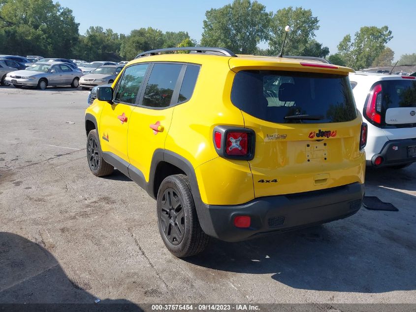 2018 Jeep Renegade Upland Edition VIN: ZACCJBAB0JPH94581 Lot: 37575454