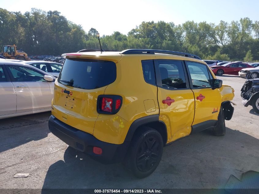 2018 Jeep Renegade Upland Edition VIN: ZACCJBAB0JPH94581 Lot: 37575454