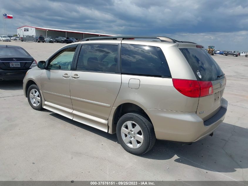 2007 Toyota Sienna Ce/Le VIN: 5TDZK23C57S011599 Lot: 38090528