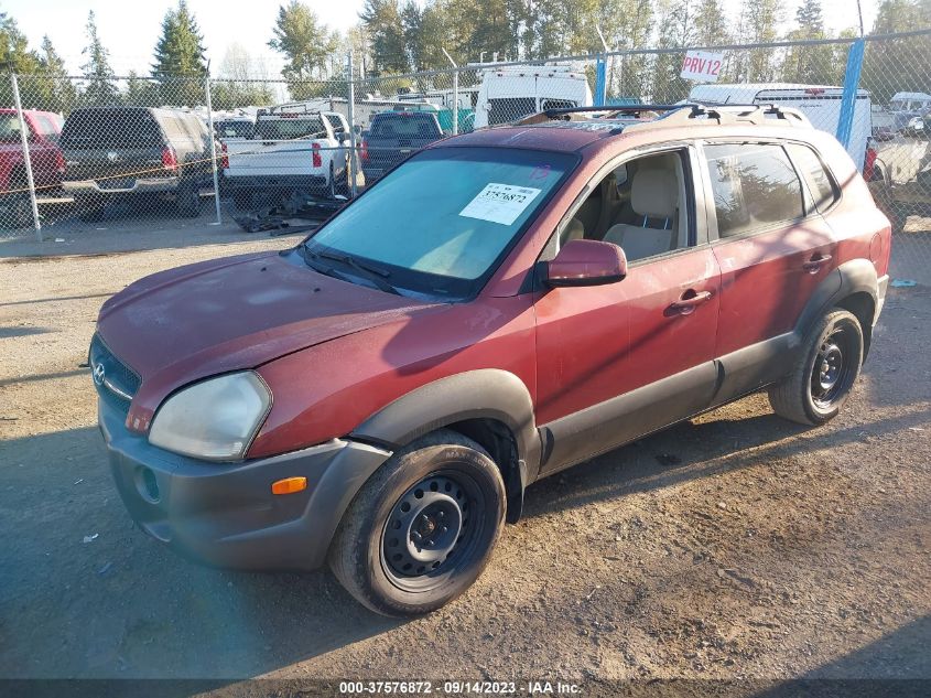 2006 Hyundai Tucson Limited/Gls VIN: KM8JN12D96U372607 Lot: 37576872