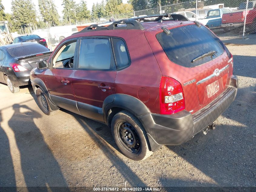 2006 Hyundai Tucson Limited/Gls VIN: KM8JN12D96U372607 Lot: 37576872