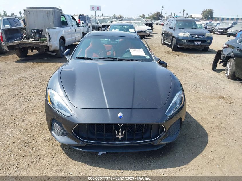 2018 Maserati Granturismo Sport/Mc VIN: ZAM45VLA1J0255838 Lot: 37577375