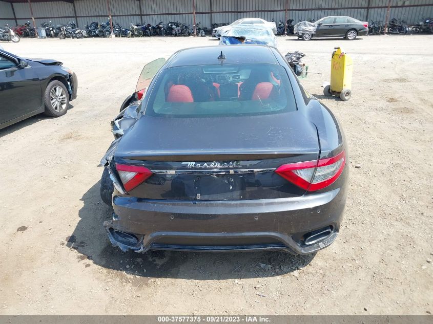 2018 Maserati Granturismo Sport/Mc VIN: ZAM45VLA1J0255838 Lot: 37577375