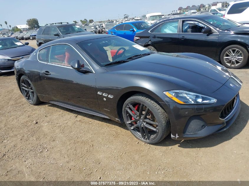 2018 Maserati Granturismo Sport/Mc VIN: ZAM45VLA1J0255838 Lot: 37577375