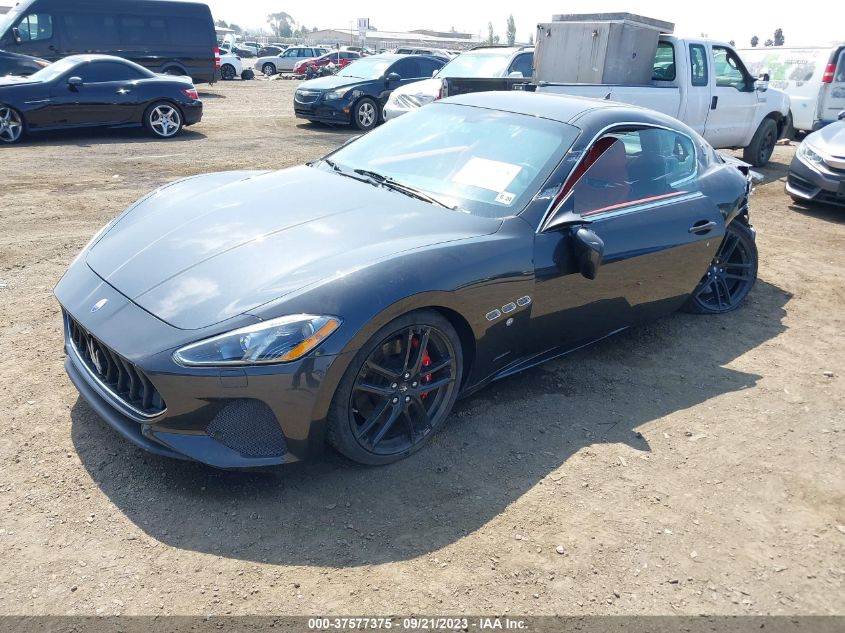 2018 Maserati Granturismo Sport/Mc VIN: ZAM45VLA1J0255838 Lot: 37577375