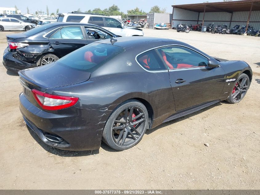 2018 Maserati Granturismo Sport/Mc VIN: ZAM45VLA1J0255838 Lot: 37577375