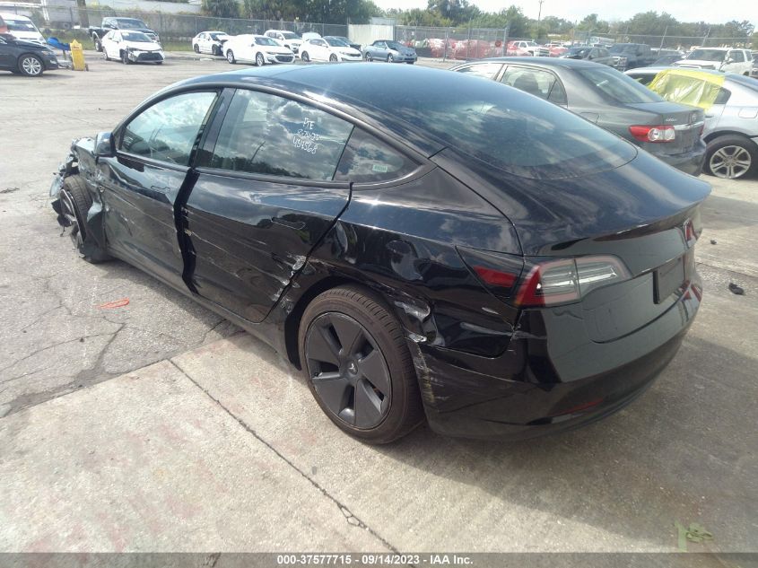 2023 Tesla Model 3 VIN: 5YJ3E1EA6PF434568 Lot: 37577715