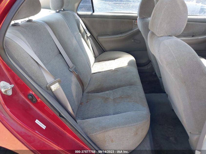 2004 Toyota Corolla Ce/S/Le VIN: 1NXBR32E44Z321803 Lot: 37577758