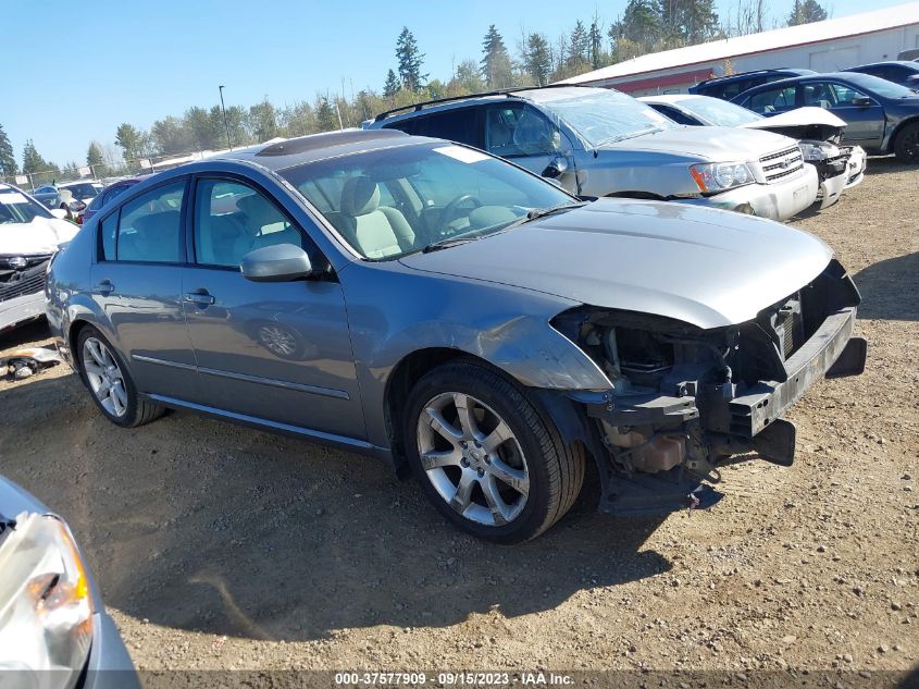 2008 Nissan Maxima 3.5 Se VIN: 1N4BA41E58C826527 Lot: 37577909