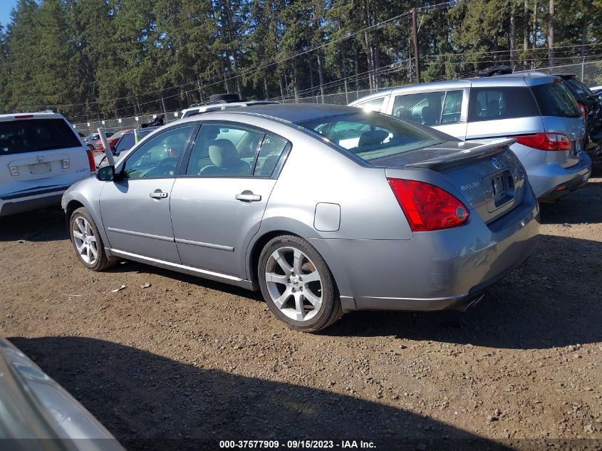 2008 Nissan Maxima 3.5 Se VIN: 1N4BA41E58C826527 Lot: 37577909