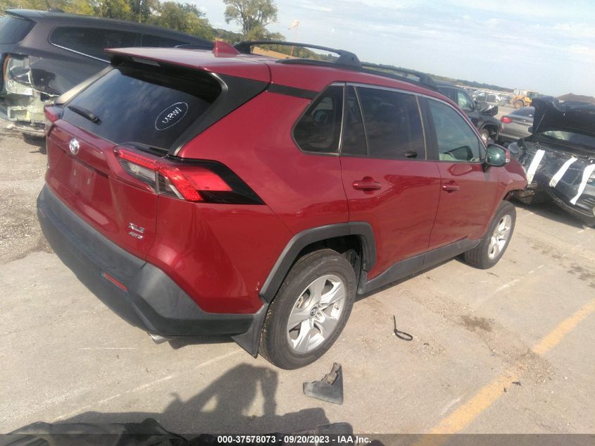 2T3P1RFV2KC010029 2019 Toyota Rav4 Xle