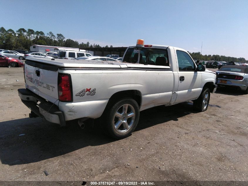 2006 Chevrolet Silverado 1500 Work Truck VIN: 3GCEK14V06G138041 Lot: 37578247