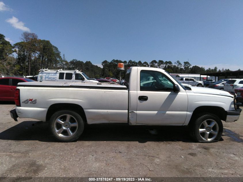 2006 Chevrolet Silverado 1500 Work Truck VIN: 3GCEK14V06G138041 Lot: 37578247