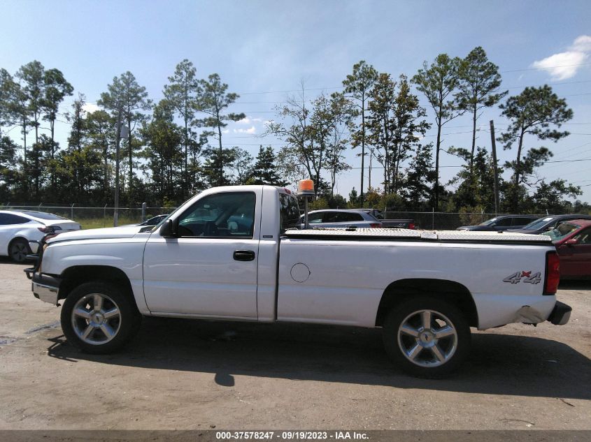 2006 Chevrolet Silverado 1500 Work Truck VIN: 3GCEK14V06G138041 Lot: 37578247