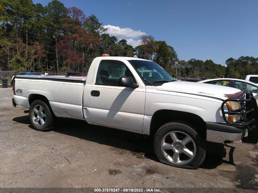 2006 Chevrolet Silverado 1500 Work Truck VIN: 3GCEK14V06G138041 Lot: 37578247