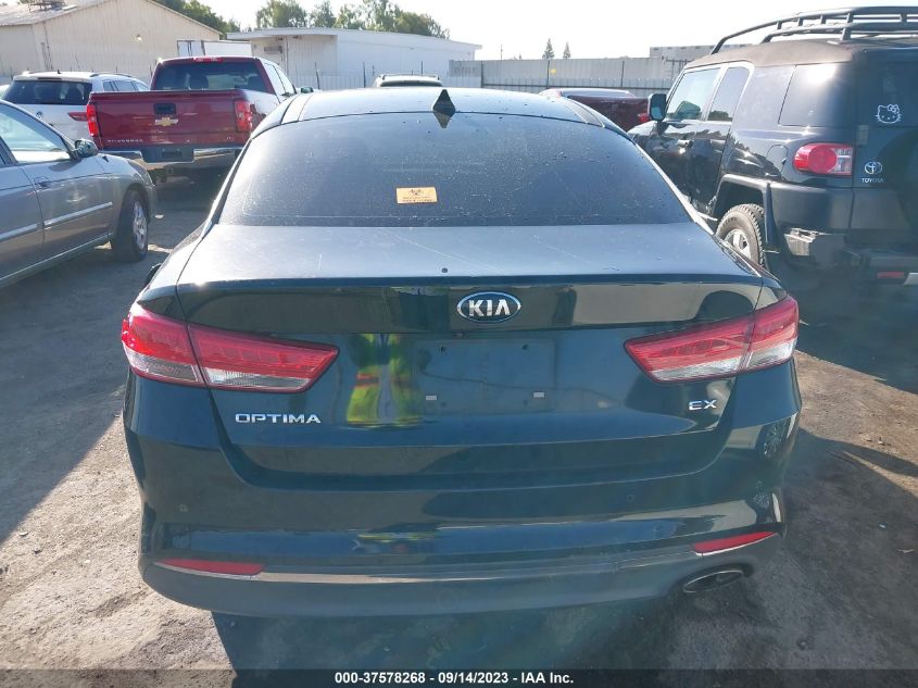 2016 Kia Optima Ex VIN: 5XXGU4L30GG068114 Lot: 37999376