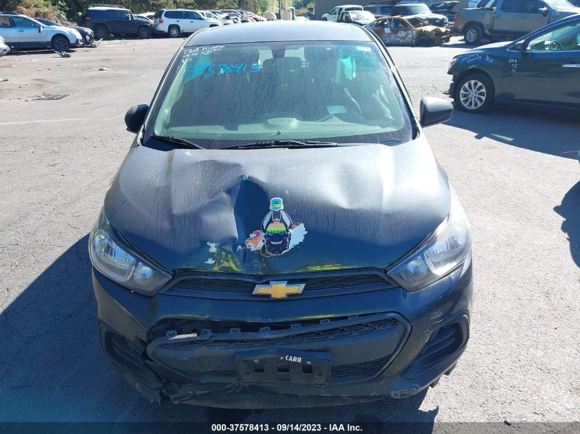 2018 Chevrolet Spark Ls VIN: KL8CB6SA0JC421371 Lot: 37578413