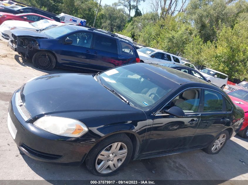 2013 Chevrolet Impala Lt VIN: 2G1WG5E37D1233706 Lot: 37579917