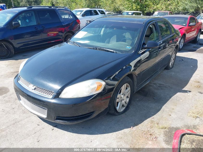 2013 Chevrolet Impala Lt VIN: 2G1WG5E37D1233706 Lot: 37579917