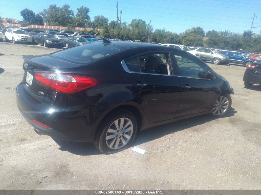 2014 Kia Forte Ex VIN: KNAFX4A88E5175833 Lot: 37580149