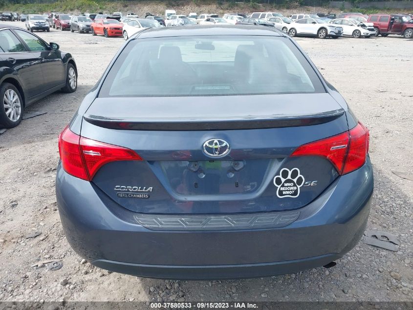 2017 Toyota Corolla Se VIN: 2T1BURHE3HC828594 Lot: 37580533