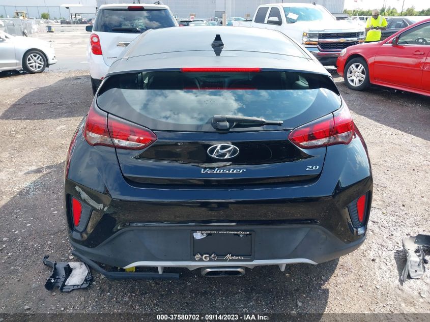 2019 Hyundai Veloster 2.0 VIN: KMHTG6AF3KU016554 Lot: 37580702