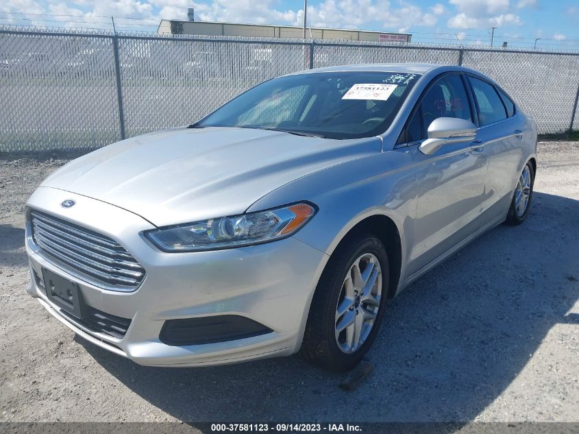 2016 Ford Fusion Se VIN: 3FA6P0H71GR358408 Lot: 37581123