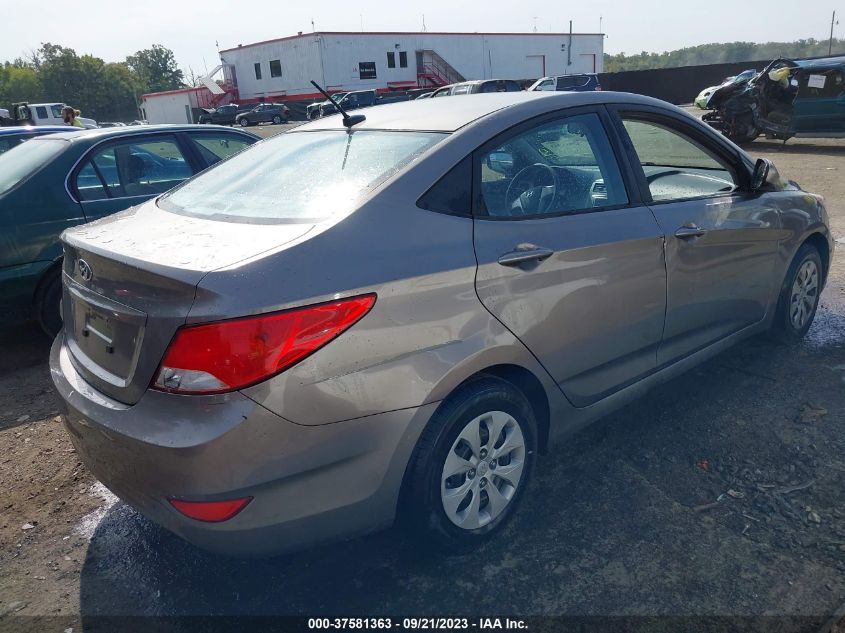 2017 Hyundai Accent Se VIN: KMHCT4AE4HU369708 Lot: 37581363