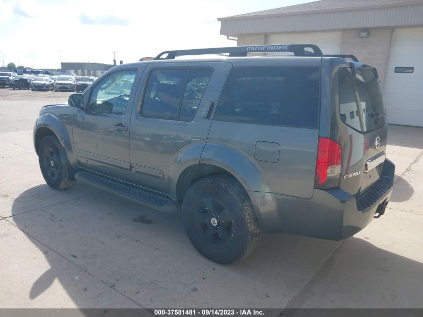 5N1AR18WX7C617807 2007 Nissan Pathfinder Se