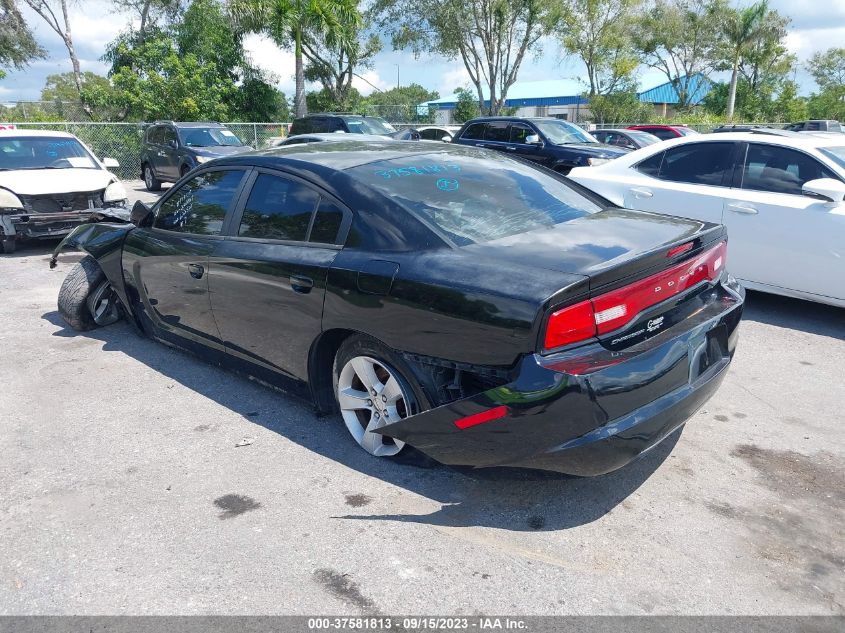 2013 Dodge Charger Se VIN: 2C3CDXBG7DH622525 Lot: 37581813