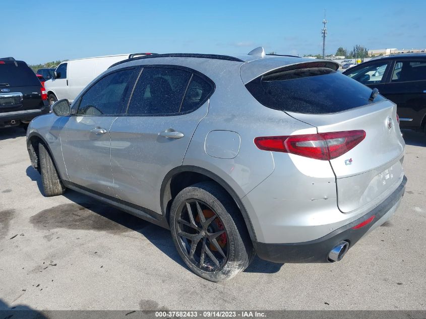 2018 Alfa Romeo Stelvio Sport VIN: ZASFAKPN9J7B74587 Lot: 37582433