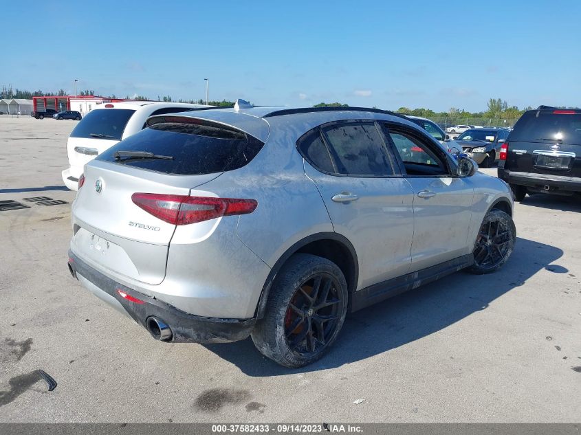 2018 Alfa Romeo Stelvio Sport VIN: ZASFAKPN9J7B74587 Lot: 37582433