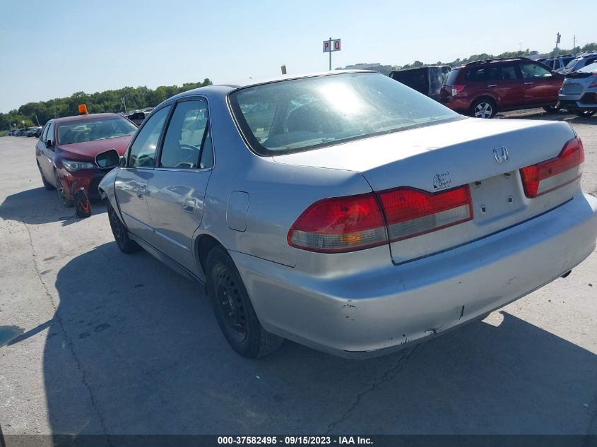 2002 Honda Accord Sdn Lx VIN: 1HGCG56432A160968 Lot: 37582495