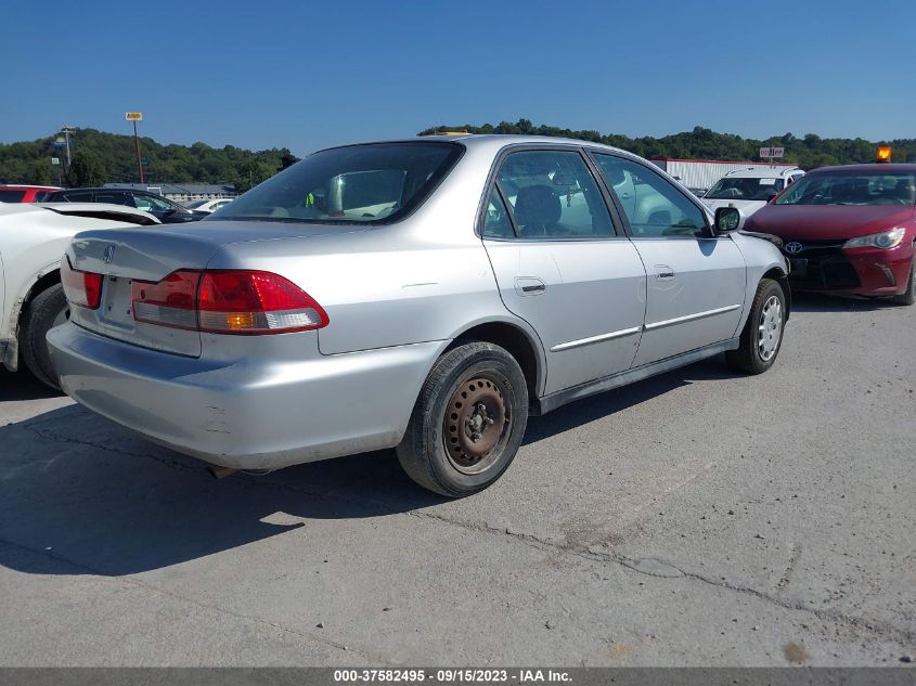 2002 Honda Accord Sdn Lx VIN: 1HGCG56432A160968 Lot: 37582495