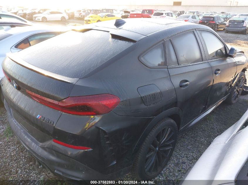 VIN 5UXCY8C00N9L34112 2022 BMW X6, M50I no.4