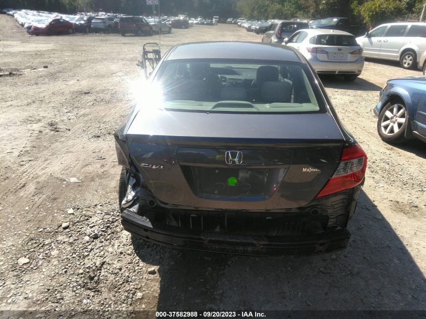 2012 Honda Civic Ex VIN: 2HGFB2F8XCH311028 Lot: 37582988