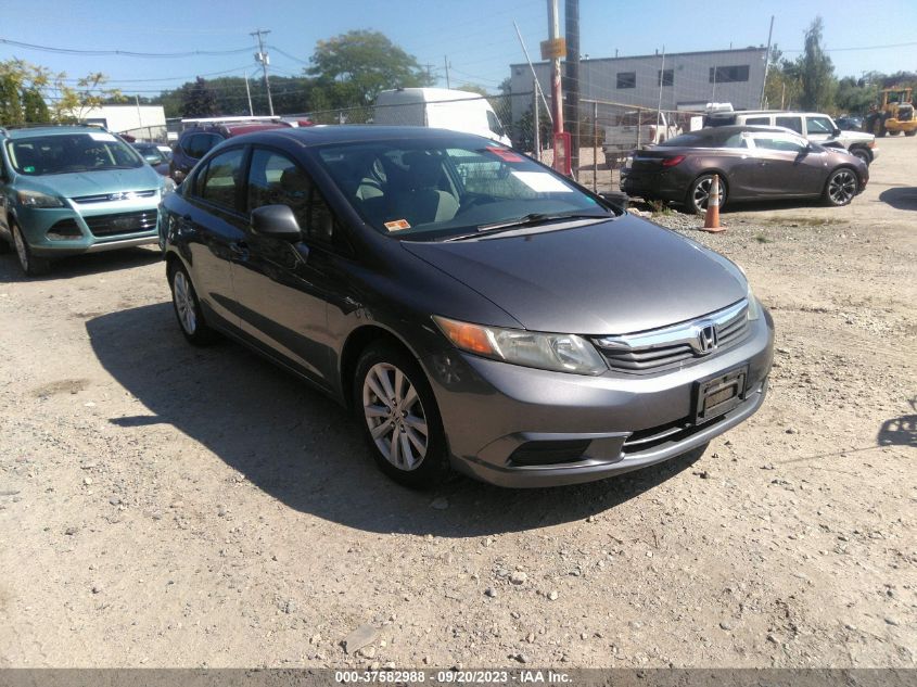 2012 Honda Civic Ex VIN: 2HGFB2F8XCH311028 Lot: 37582988