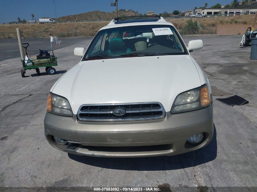 2000 Subaru Legacy Wagon Outback Ltd VIN: 4S3BH6866Y7604183 Lot: 37583892